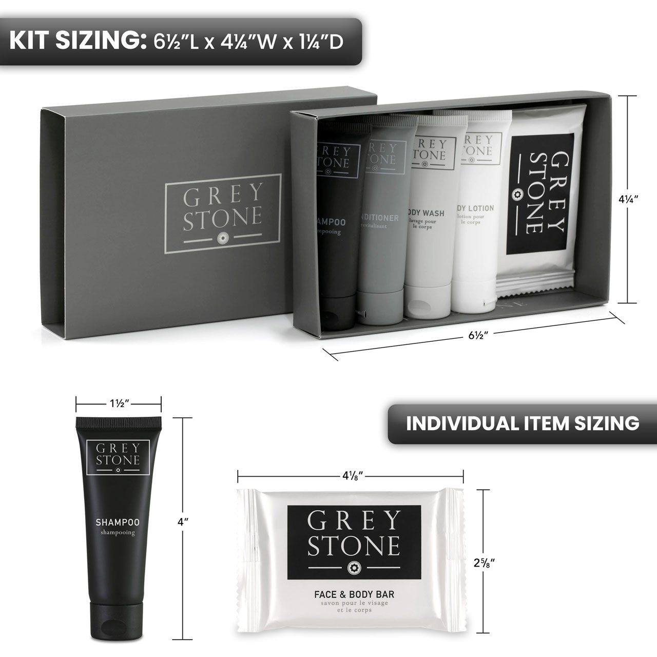 Greystone Amenity Kit - 30 Kits/cs. 2