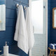 Geneva 27" x 54" White Bath Towel - 3/pk. 3
