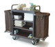 High Capacity Deluxe Metal Housekeeping Cart 3