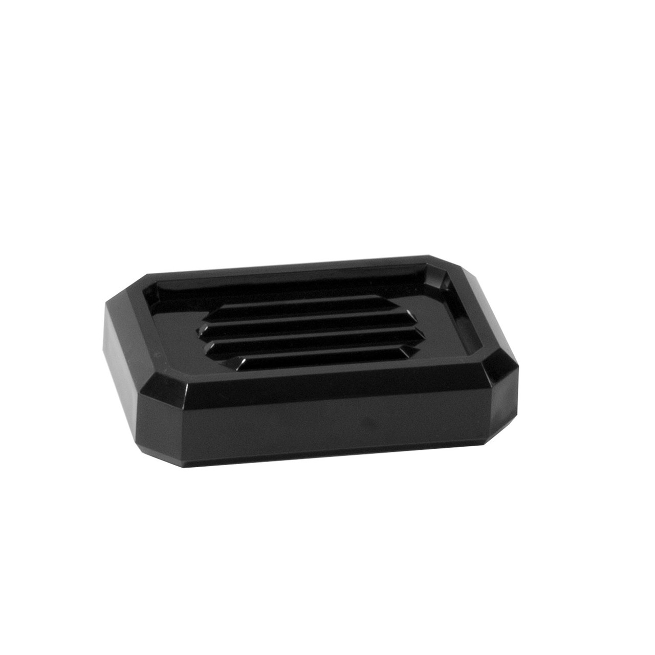 Facet Rectangular Soap Dish