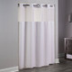 Matt-Satin Hang-2-It Shower Curtain - 72" x 77" 3