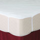 9.5 oz. Flat Mattress Pad - King 78"x80" (Anchor Bands) 1