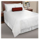 LodgMate T-200 White Duvet Cover - Full 84"x94" 1