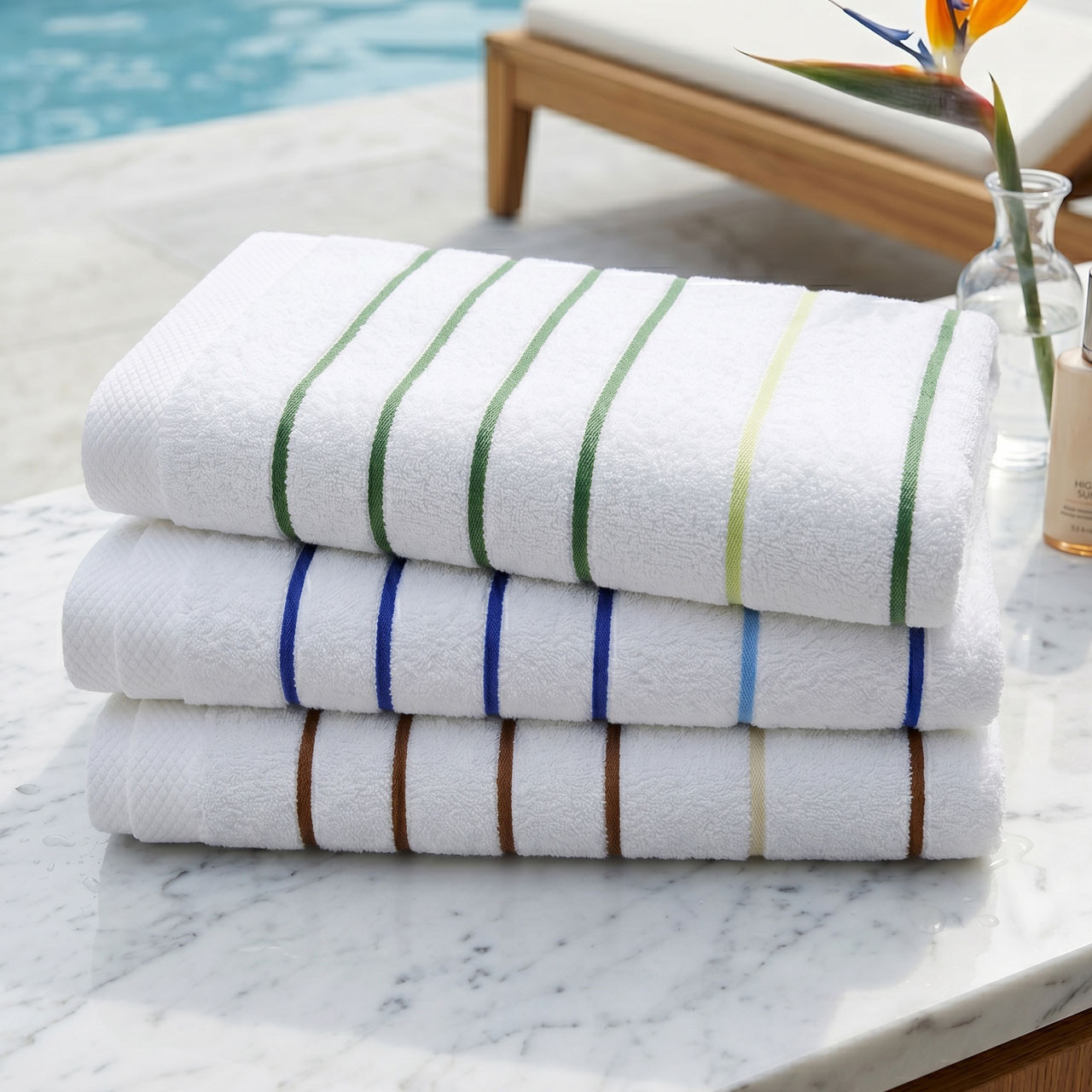 35" x 70" Pool Towel - 15 lbs/dz.