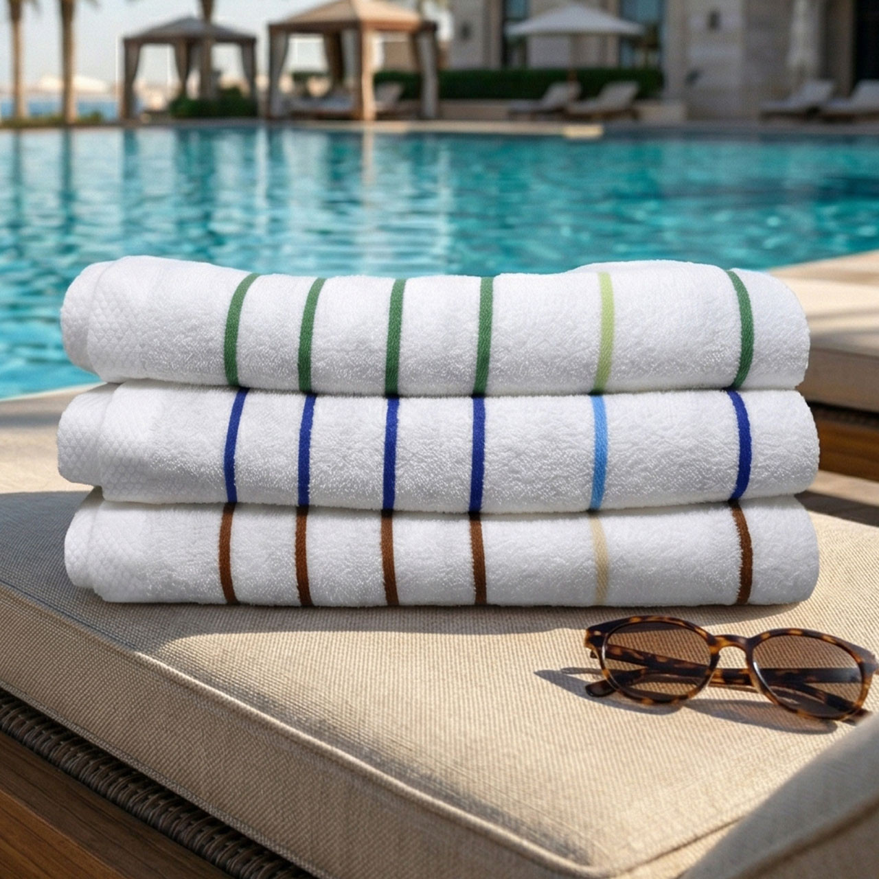 35" x 70" Pool Towel - 15 lbs/dz. 1