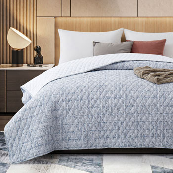 Lattice 7 oz. Coverlet - King 108"x96" 1