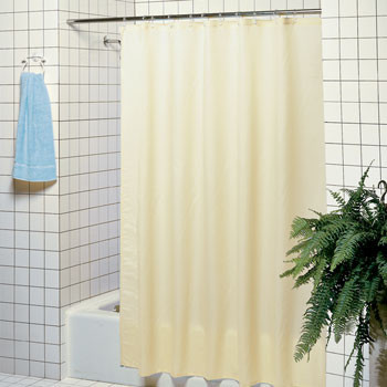 6' x 6' Polyester Shower Curtain - 12/ctn. 1