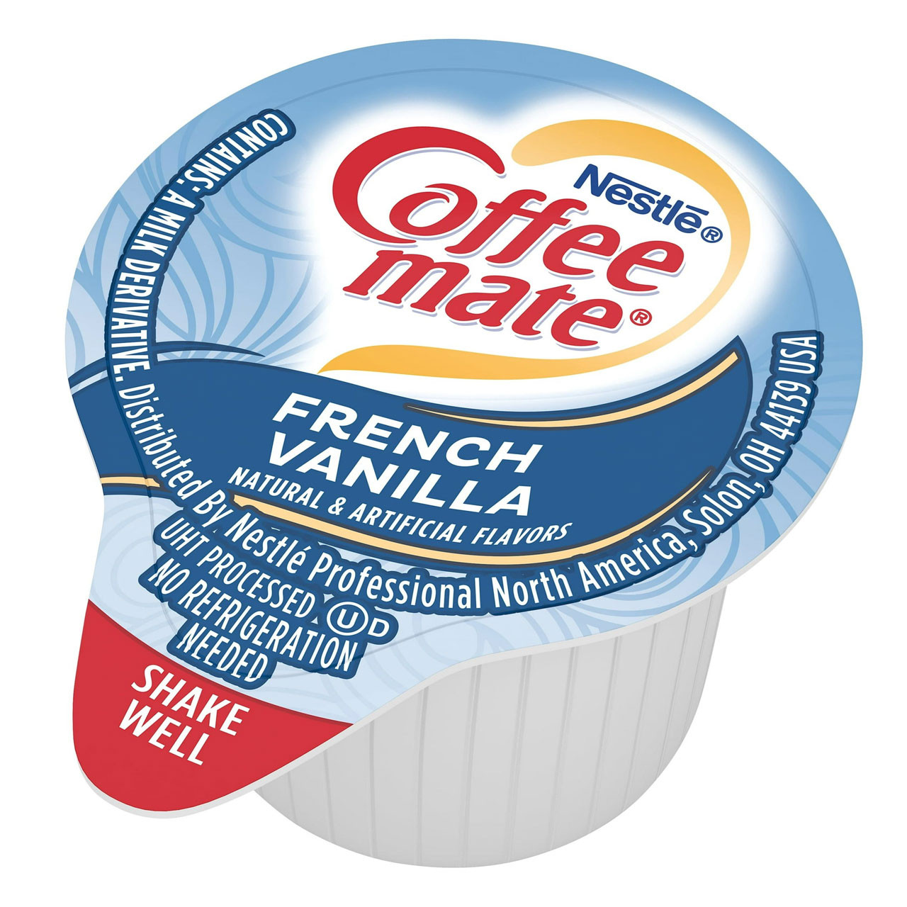 Coffee-mate French Vanilla Liquid Coffee Creamer - 180/cs. 0