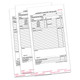 Housekeeping's Daily Report (100 Reports/Pad) - 5 Pads/Pk. 3