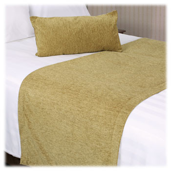 Chenille Bolster Pillow - 24" x 12" 0