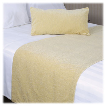 Chenille Bolster Pillow - 24" x 12" 1