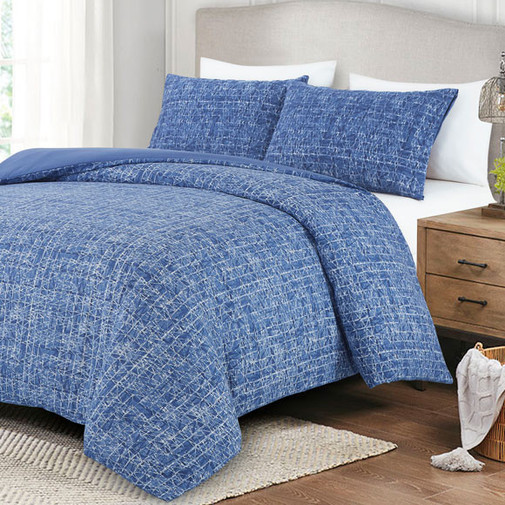 Lattice Duvet Cover - King 105"x98" 2