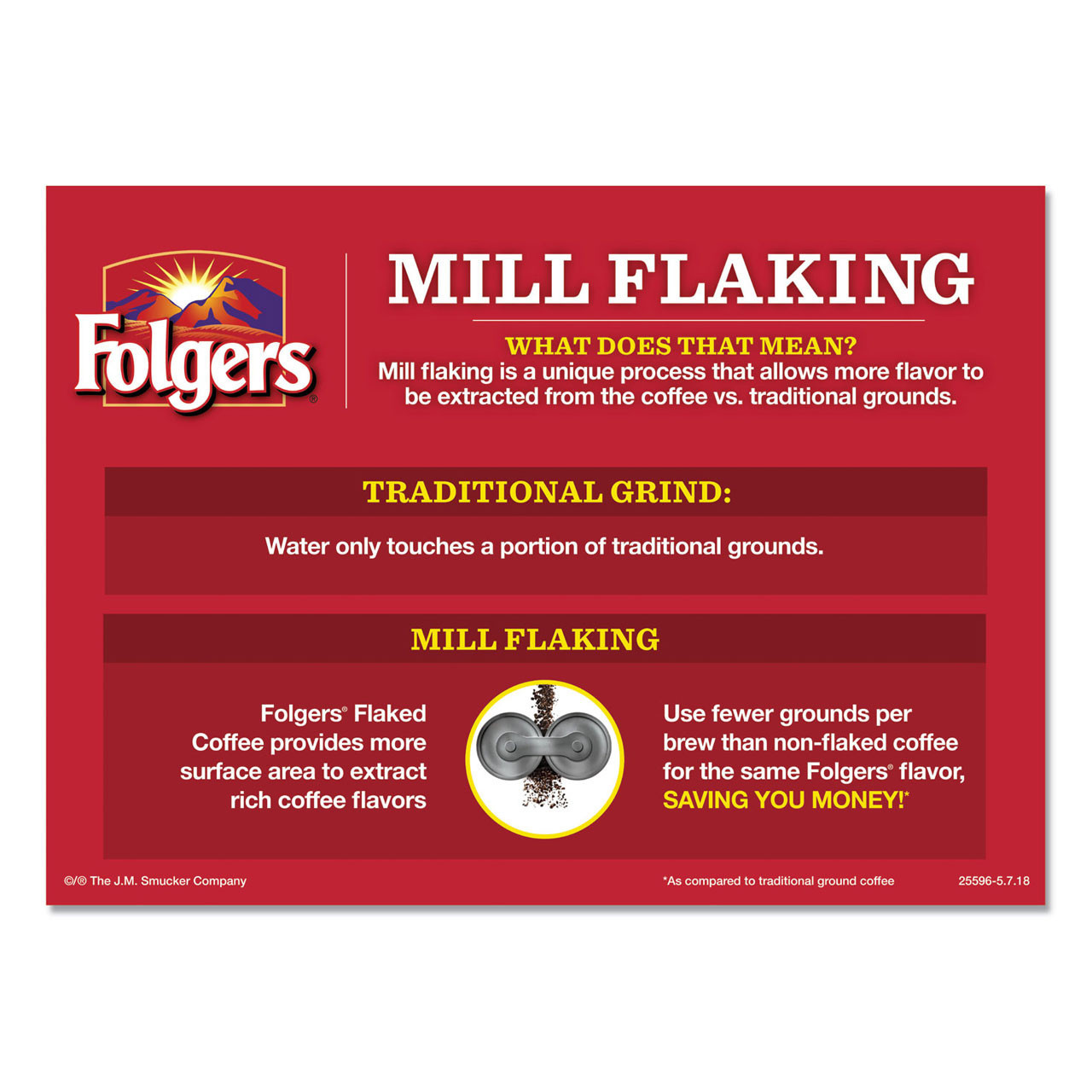 Folgers Regular Coffee 12-Cup Filter Pouch - 40/cs. 2