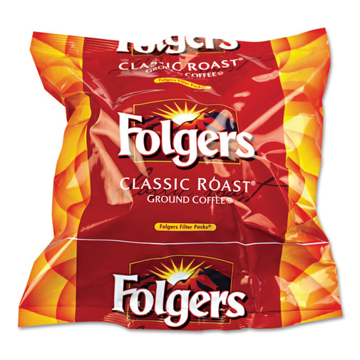 Folgers Regular Coffee 12-Cup Filter Pouch - 40/cs. 3
