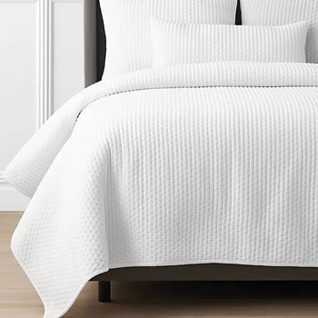 Paloma Velvet Quilted Coverlet - Full XL 84"x96" 0