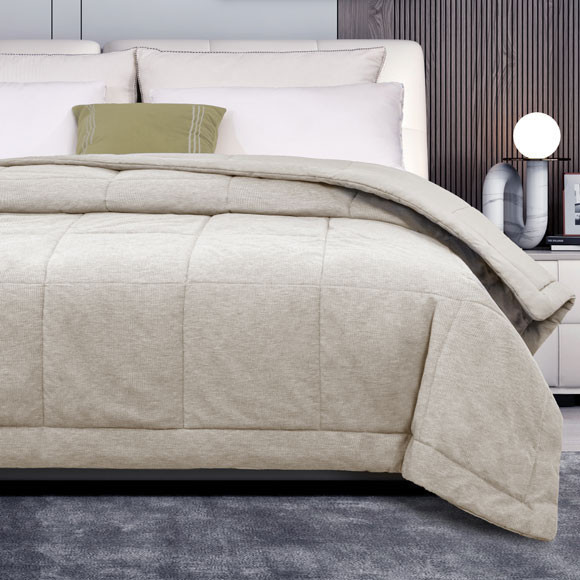 Honeycomb Square Comforter - King 108" x 90"