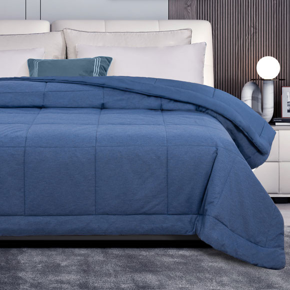 Honeycomb Square Comforter - Queen 96"x90" 1