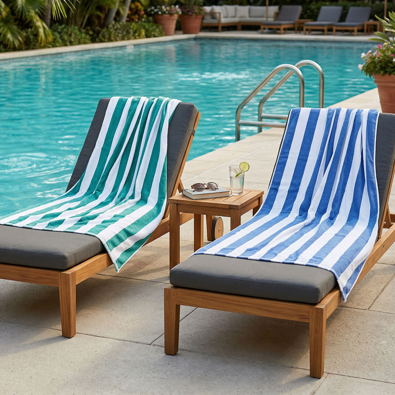 35" x 70" Pool Towel - 17 lbs/dz. 1