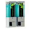 iQon Two Chamber Dispenser - Chrome/Translucent
