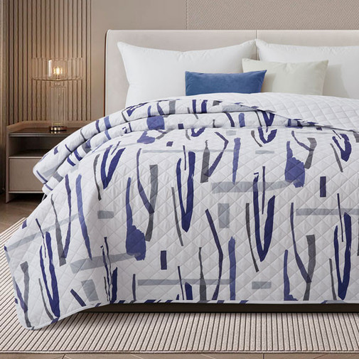 Reef Pinsonic Quilted Coverlet - Queen 94"x96" 2