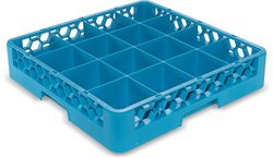 OptiClean™ 16-Compartment Divided Glass Rack 1