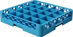 OptiClean™ 25-Compartment Divided Glass Rack 0