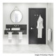 Spellbound Single Robe Hook (Polished Chrome) 1