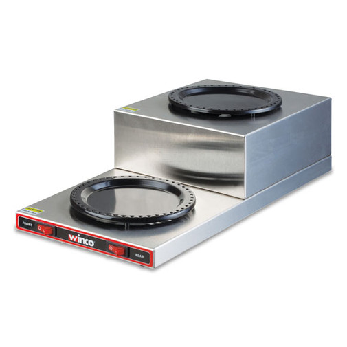 Double Burner - 200W Step-Up Electric Coffee Warmer 0
