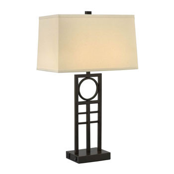 Linen Shade for Floor & Nightstand Lamps - 10½"H x (10"x16")T x (11"x17")B
