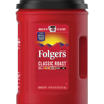 Folgers Coffee (Regular) - 43.5 oz. 1