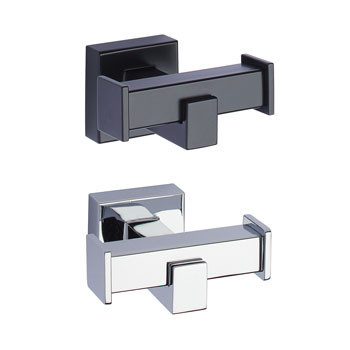 1948 Square - Double Robe Hook 0