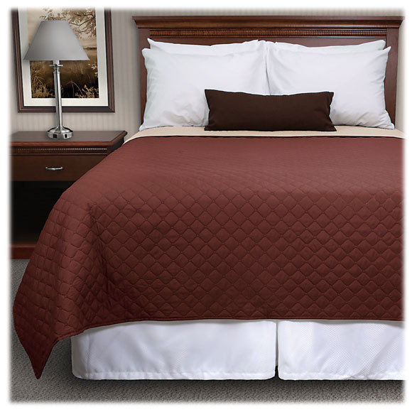 Walkers Square Coverlet - King 108"x96" 1