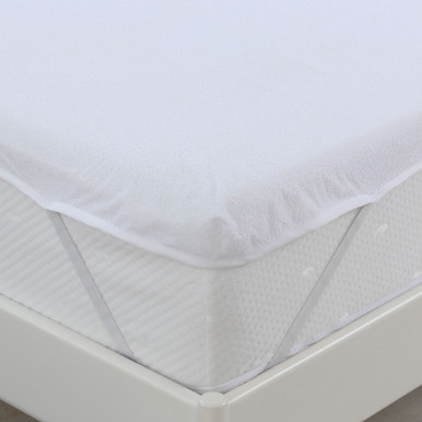 Terry Cloth Capped Corner Mattress Cover w/AB - Twin XL 39"x80"x11-15"