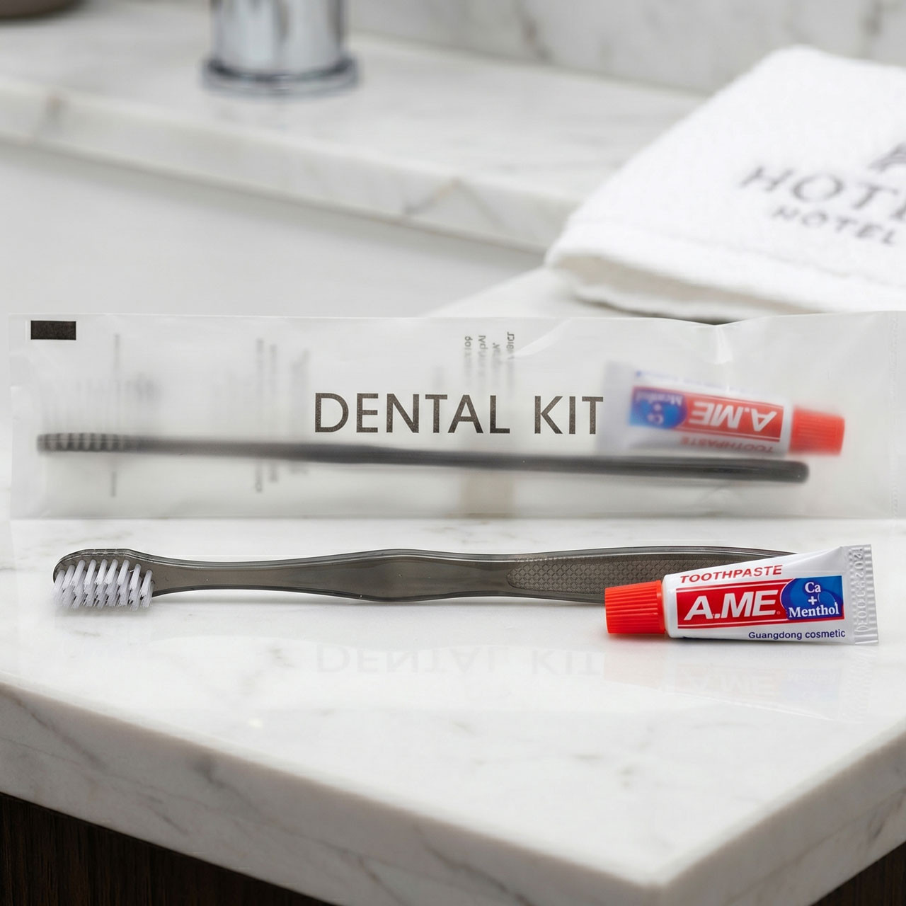 Toothbrush & Toothpaste Combo - 250/bx.