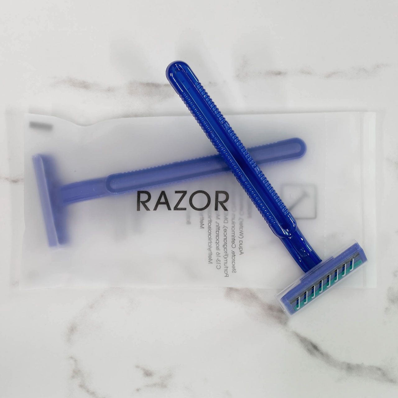 Wrapped Twin Edge Razor - 250/bx. 2