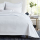 Cobblestone 100% Polyester Top Sheet - Queen 98" x 96" 2