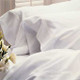 LodgMate 250 ct. White Flat Sheets - Full XL 84"x115" (6/pk) 3
