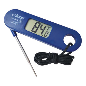 Folding Probe Digital Thermometer 0