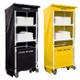 2-Shelf Towel Station w/6 Bushel Cart - 79" H 1