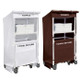 2-Shelf Towel Station w/6 Bushel Cart - 79" H 3
