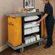 Extra Tall Full-Size Housekeeping Cart 1
