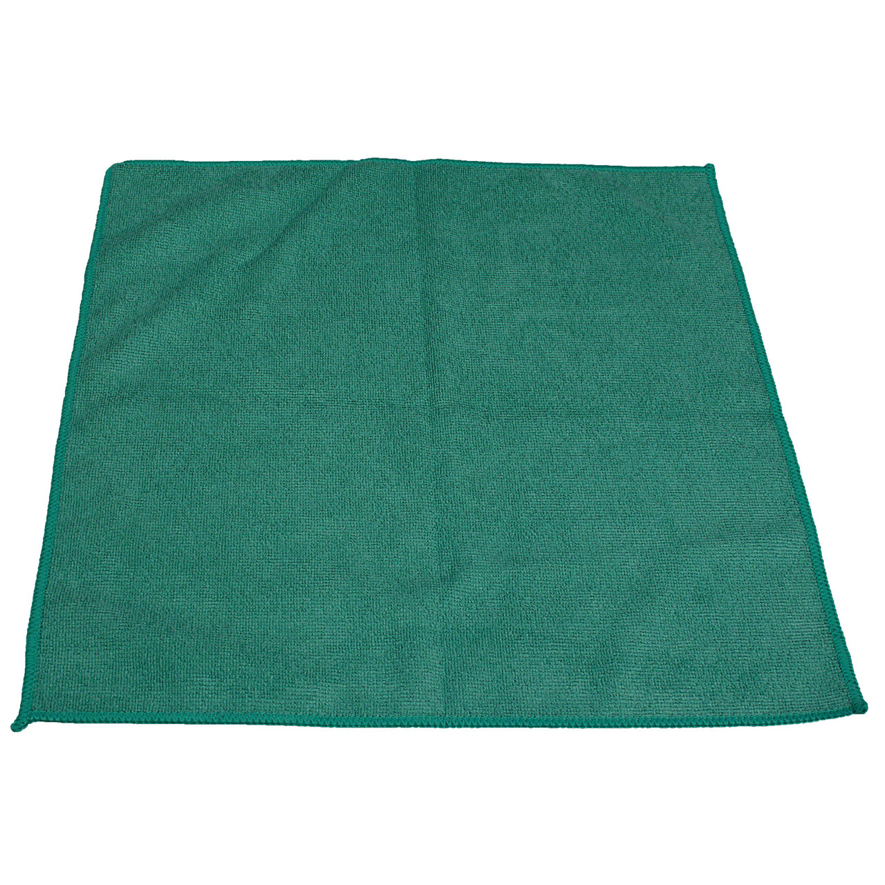 16" x 16" Microfiber Cleaning Cloth - Green