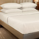Utica White Woven Top Sheet - Twin 72" x 109" 2
