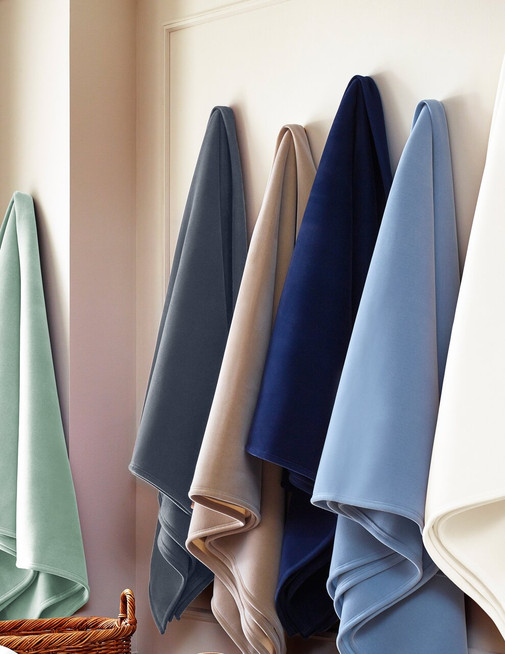 Vellux® 100% Nylon Flock Blanket - Queen 90" x 90" 0