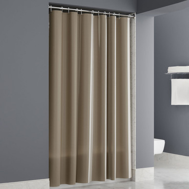 Vertical Stripe Shower Curtain with Grommets - 72" x 72"