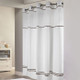 Vertical Stripe Shower Curtain with Grommets - 72" x 72" 3
