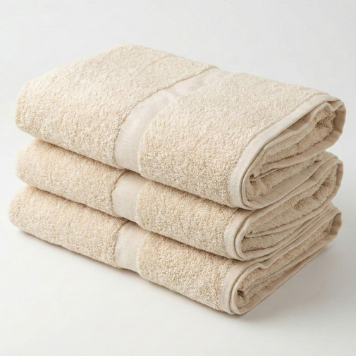 Williams Bay Beige Bath Towels - 27" x 54" 14.5 lbs/dz. 0