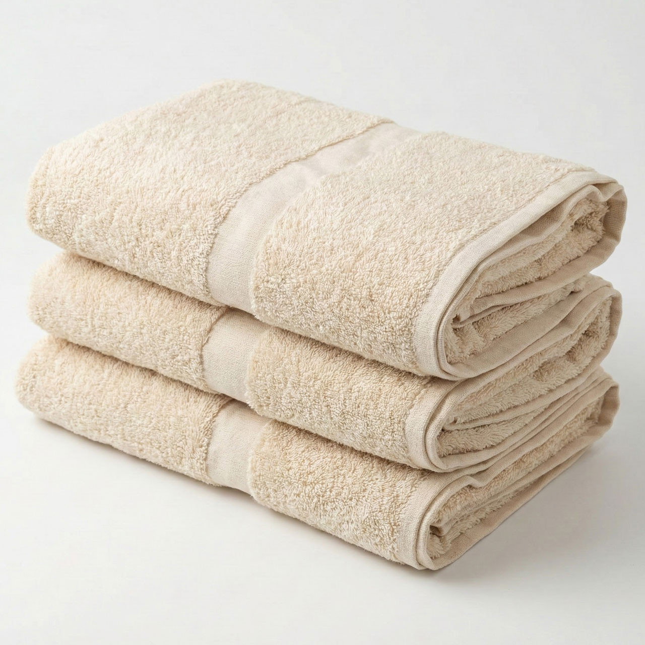 Williams Bay Beige Bath Towels - 27" x 56" 17.0 lbs.