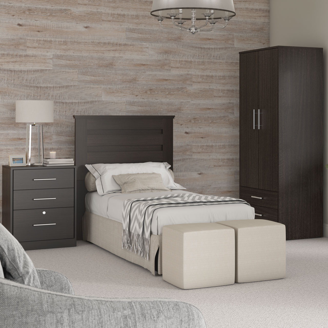 Wittenberg Wardrobe - 34"W x 22"D x 76"H 2
